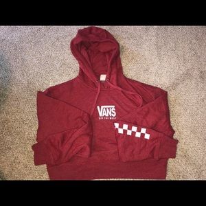 Vans crop sweatshirt